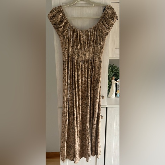 Sozy Juniper Midi Dress - Desert Combo Size Medium - Picture 5 of 10